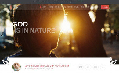 http://church-event.vamtam.com screenshot