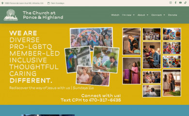 churchatponceandhighland.org screenshot