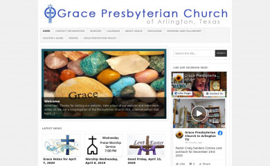 churcharlington.com screenshot