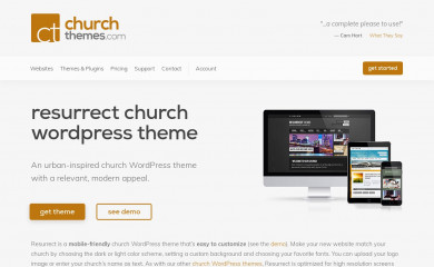 https://churchthemes.com/themes/resurrect screenshot