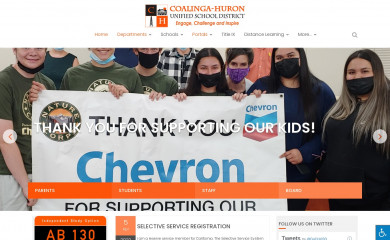 chusd.org screenshot