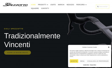 ciclispezzotto.com screenshot