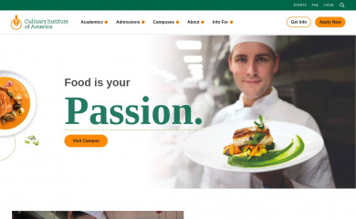 ciachef.edu screenshot