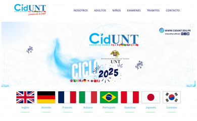 cidunt.edu.pe screenshot
