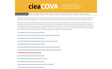 cieacova.com screenshot