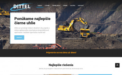 cierneuhlie.sk screenshot