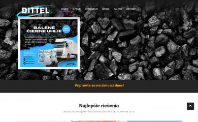 cierneuhlie.sk screenshot
