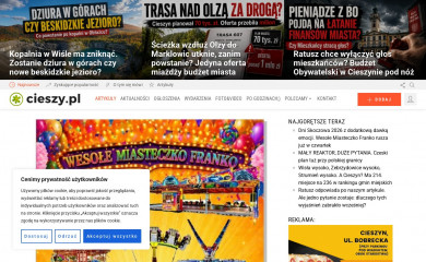 cieszy.pl screenshot