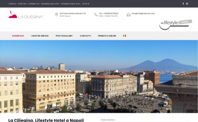 cilieginahotel.it screenshot