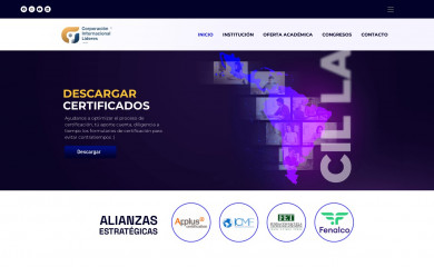 cillatinoamerica.com.co screenshot