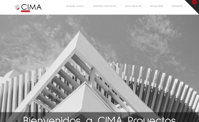 cimaproyectos.es screenshot