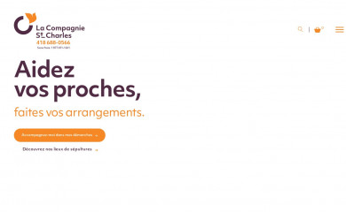 cimetierebelmont.ca screenshot