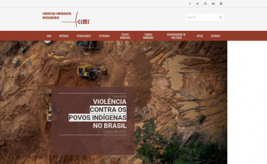 cimi.org.br screenshot