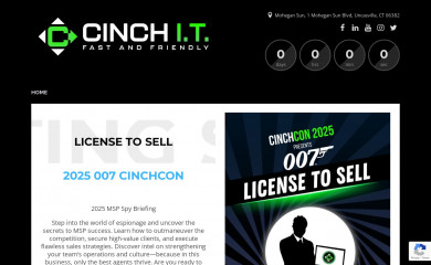 cinch-con.com screenshot