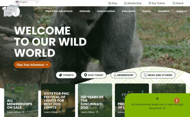 cincinnatizoo.org screenshot