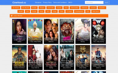 cinevood.art screenshot