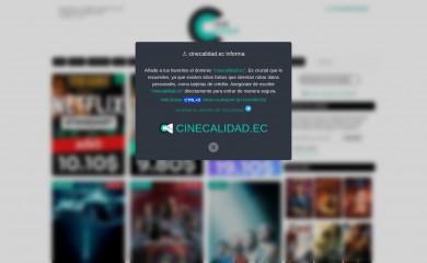 cinecalidad.link screenshot