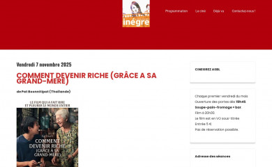 cinegrez.be screenshot
