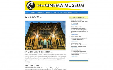 cinemamuseum.org.uk screenshot