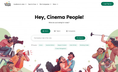 cinemapeople.in screenshot