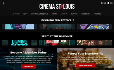 cinemastlouis.org screenshot