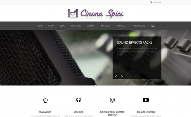 cinemaspice.net screenshot