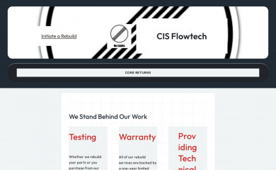 cisflowtech.com screenshot