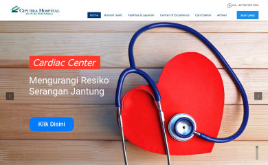 ciputrahospital.com screenshot