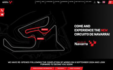circuitodenavarra.com screenshot