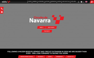 circuitodenavarra.com screenshot