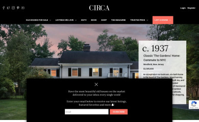 circaoldhouses.com screenshot