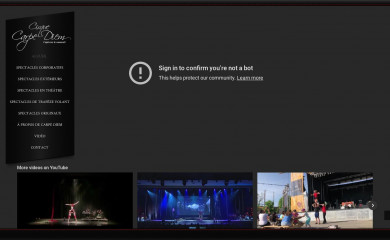 cirquecarpediem.com screenshot