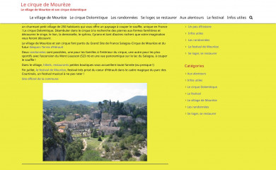 cirquedemoureze.fr screenshot