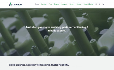 cirruspowersystems.com screenshot