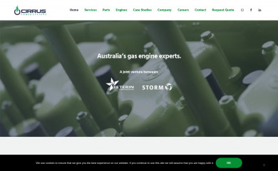 cirruspowersystems.com screenshot