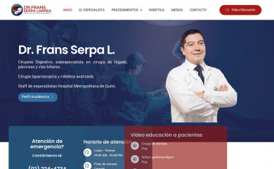 cirujanoquito.com screenshot