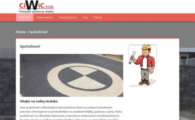 ciwic.sk screenshot