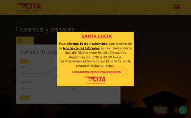cita.com.uy screenshot