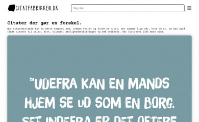 citatfabrikken.dk screenshot