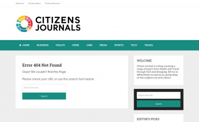http://citizenjournal.net/diginews-theme/ screenshot