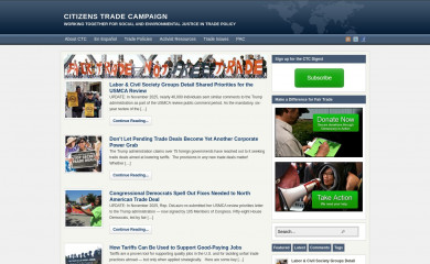 citizenstrade.org screenshot