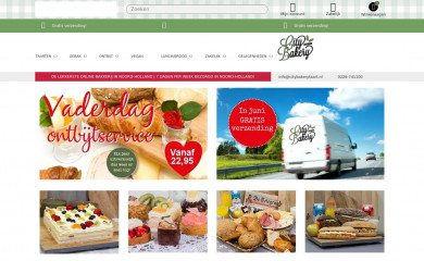 citybakerytaart.nl screenshot