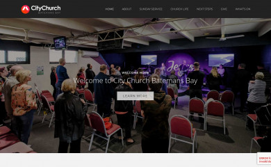 citychurchbatemansbay.com.au screenshot