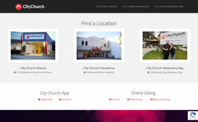 citychurchinc.com.au screenshot