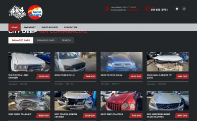 citydeepauto.co.za screenshot