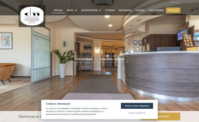 cityhotelmiskolc.hu screenshot