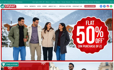 citykart.co.in screenshot