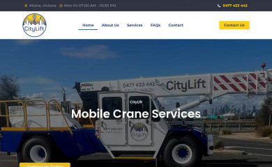 citylift.com.au screenshot