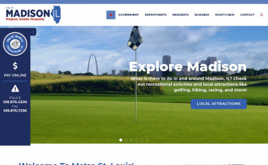 cityofmadisonil.com screenshot
