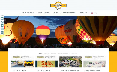 cityofdecatural.com screenshot